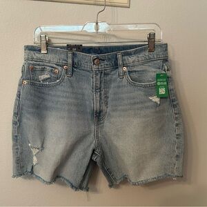 GAP Women's Faded Blue Jean Shorts